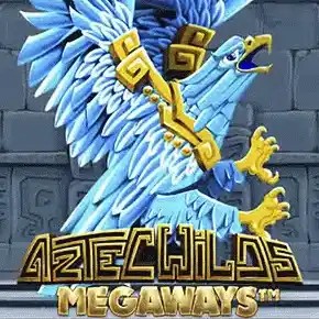 Aztec Wilds Megaways game by Iron Dog Studio – logo hosted on SpinsofGlory Casino