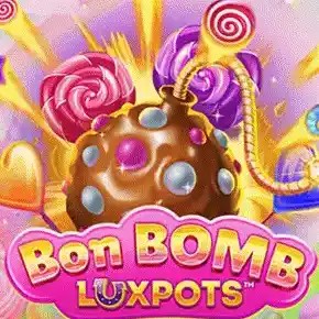 Bon Bomb Luxpots Megaways online game logo by Blueprint Gaming on spinsofglory.ch