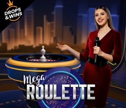 Mega Roulette slot visual from Pragmatic Play available on spinsofglory.ch